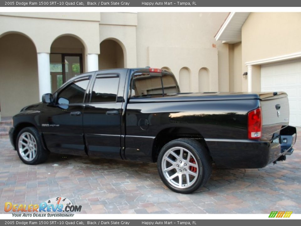 Black 2005 Dodge Ram 1500 SRT-10 Quad Cab Photo #3