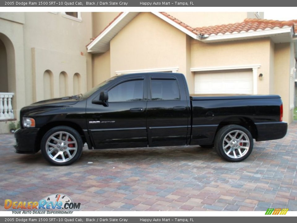 Black 2005 Dodge Ram 1500 SRT-10 Quad Cab Photo #5