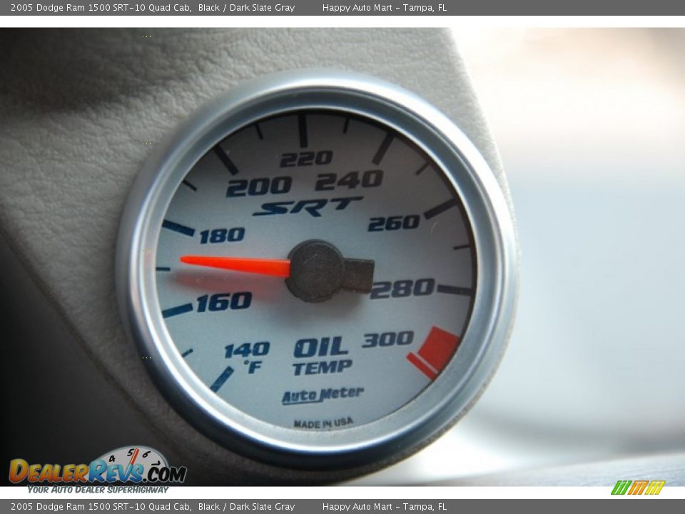 2005 Dodge Ram 1500 SRT-10 Quad Cab Gauges Photo #25