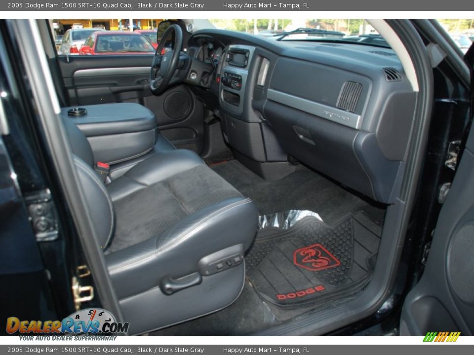 Dark Slate Gray Interior - 2005 Dodge Ram 1500 SRT-10 Quad Cab Photo #34