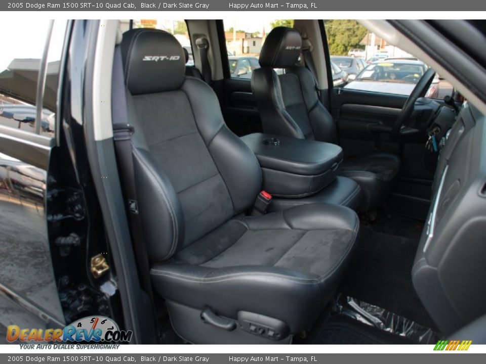 Dark Slate Gray Interior - 2005 Dodge Ram 1500 SRT-10 Quad Cab Photo #35