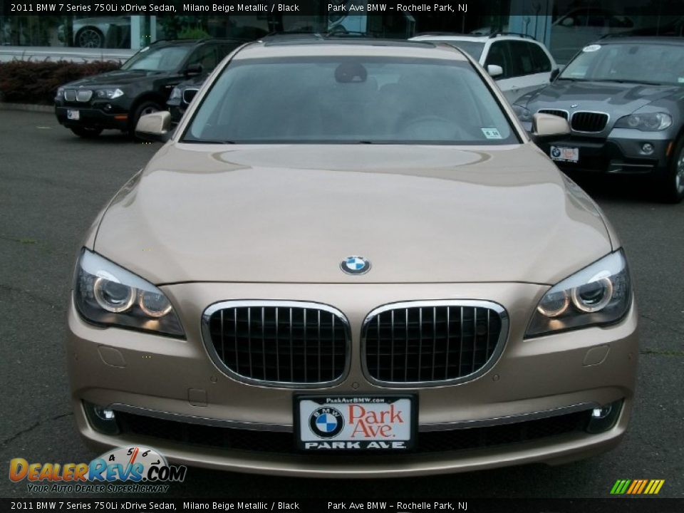 2011 BMW 7 Series 750Li xDrive Sedan Milano Beige Metallic / Black Photo #2