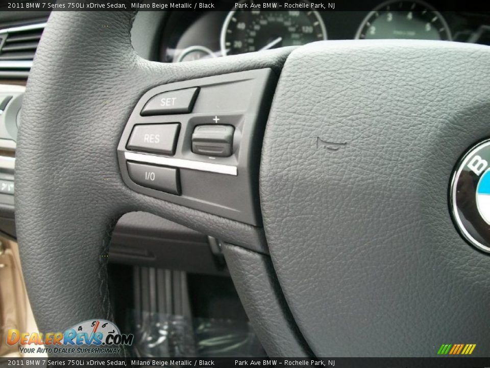 Controls of 2011 BMW 7 Series 750Li xDrive Sedan Photo #15