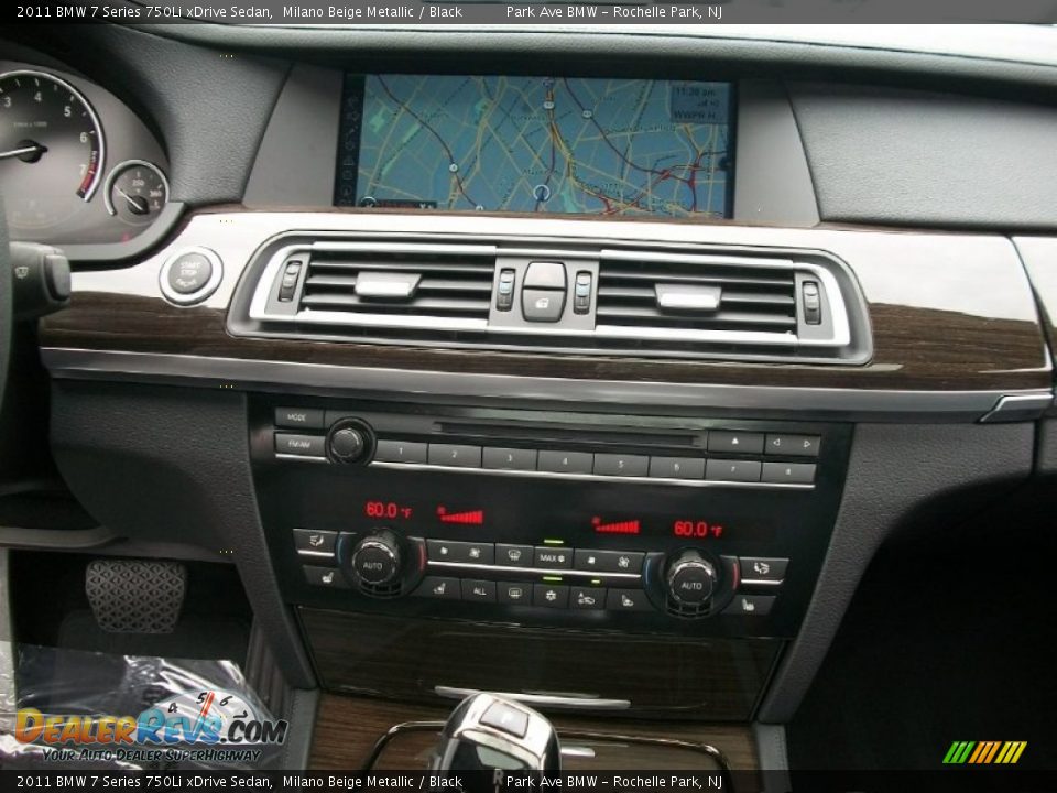 Controls of 2011 BMW 7 Series 750Li xDrive Sedan Photo #18