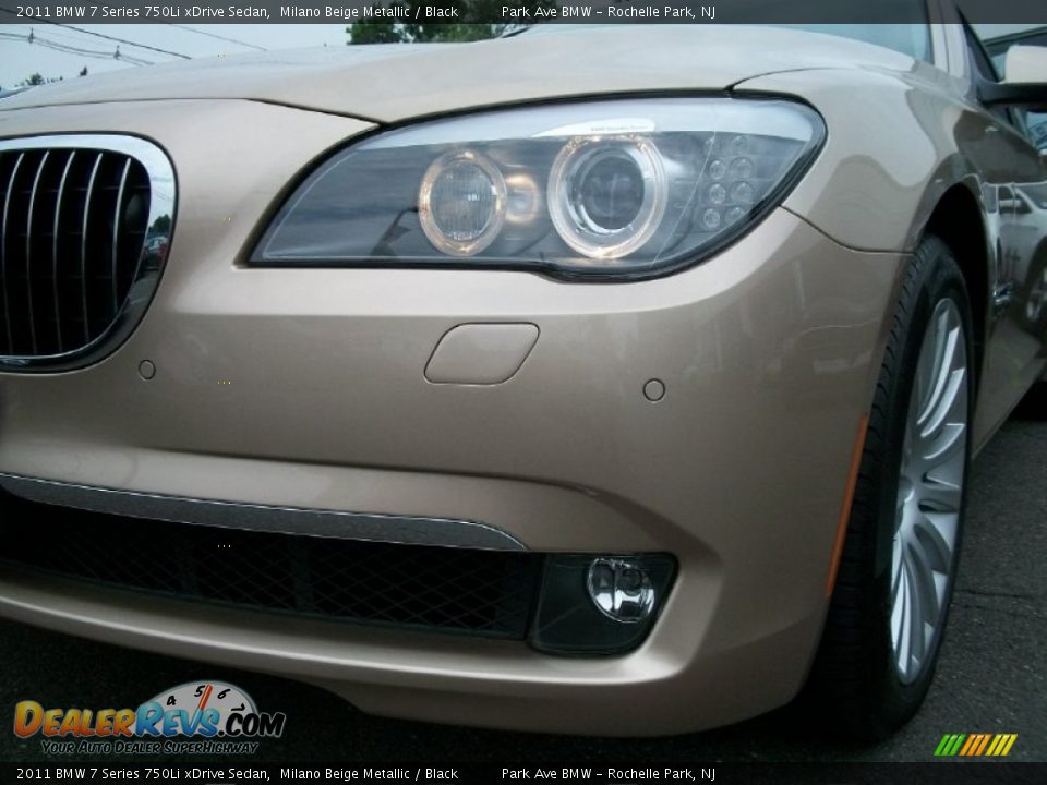 2011 BMW 7 Series 750Li xDrive Sedan Milano Beige Metallic / Black Photo #30
