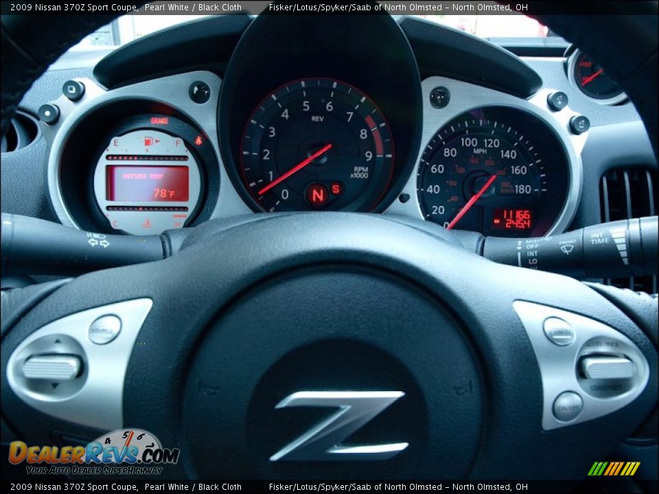 2009 Nissan 370Z Sport Coupe Gauges Photo #14
