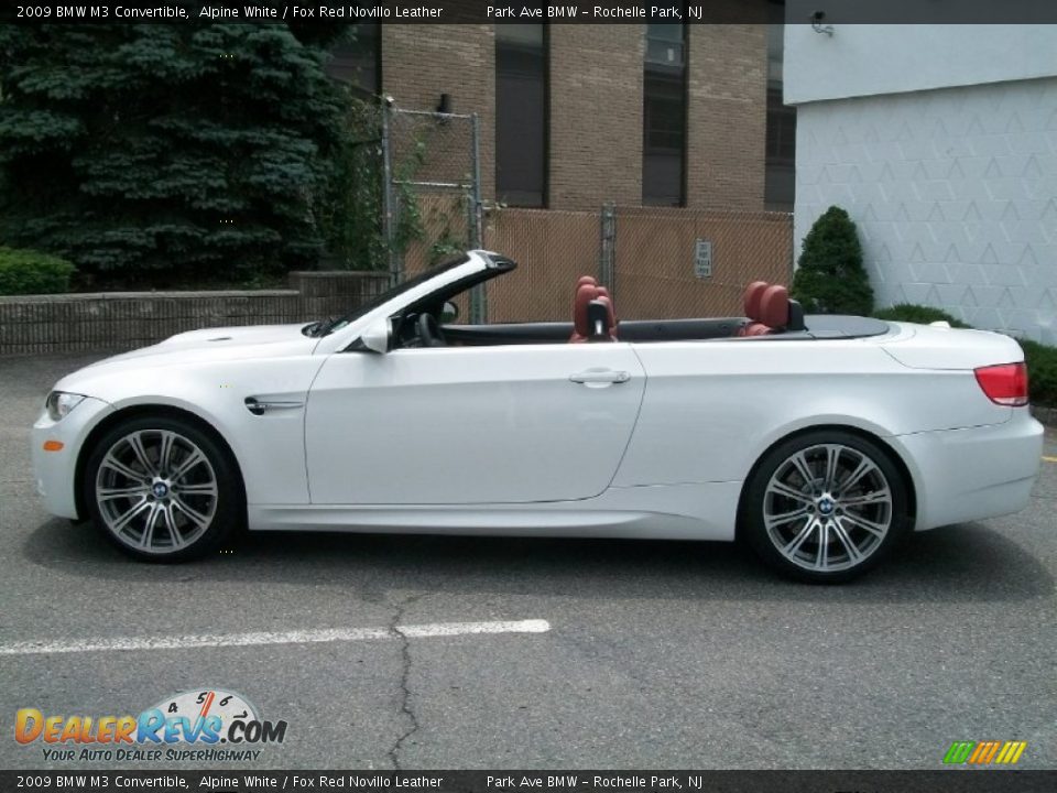 Alpine White 2009 BMW M3 Convertible Photo #8