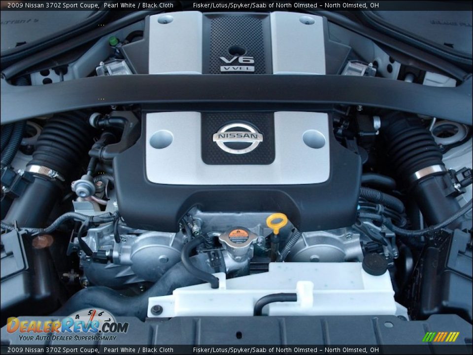 2009 Nissan 370Z Sport Coupe 3.7 Liter DOHC 24-Valve VVEL VQ37VHR V6 Engine Photo #16