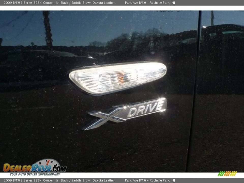 2009 BMW 3 Series 328xi Coupe Jet Black / Saddle Brown Dakota Leather Photo #5