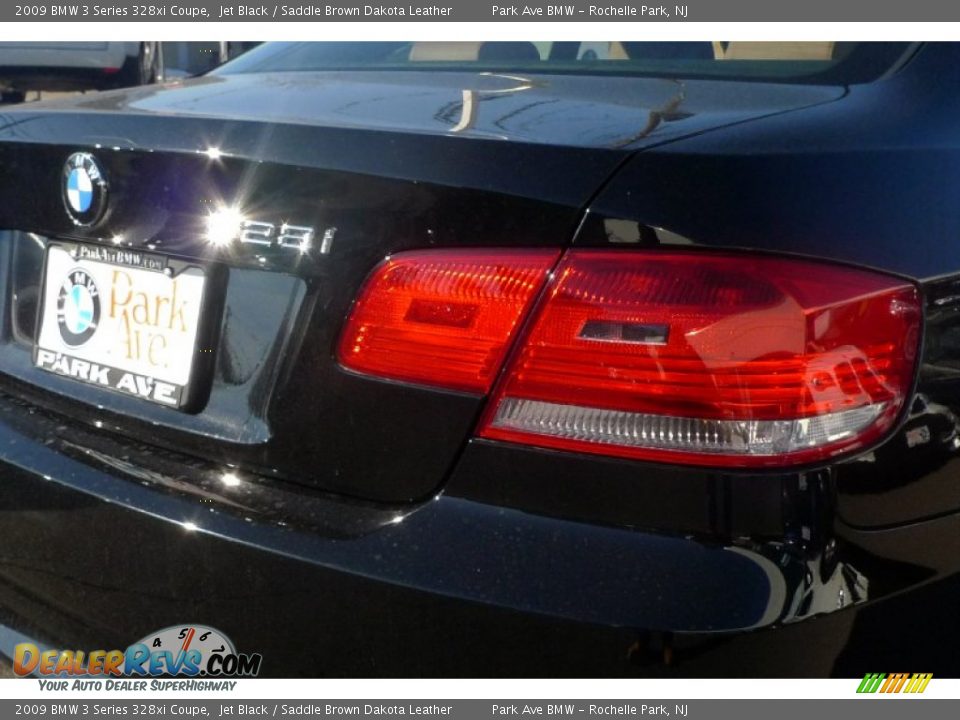 2009 BMW 3 Series 328xi Coupe Jet Black / Saddle Brown Dakota Leather Photo #11