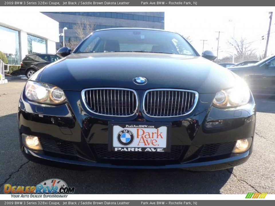 2009 BMW 3 Series 328xi Coupe Jet Black / Saddle Brown Dakota Leather Photo #15