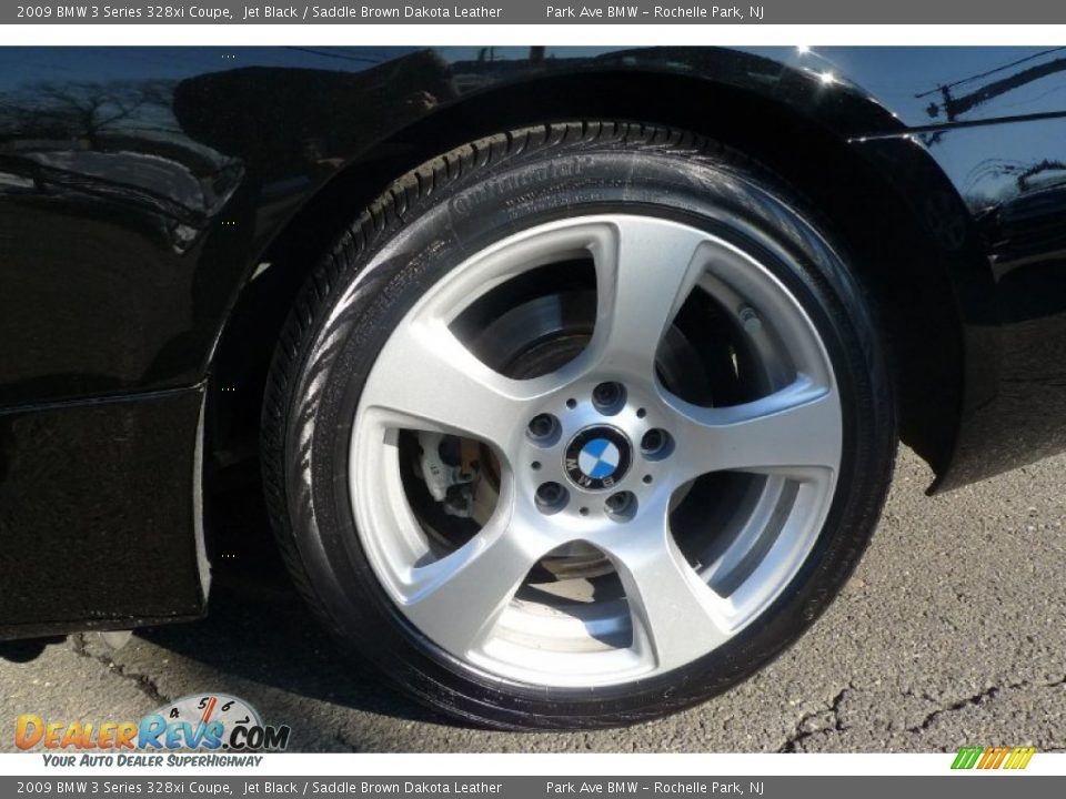 2009 BMW 3 Series 328xi Coupe Jet Black / Saddle Brown Dakota Leather Photo #18