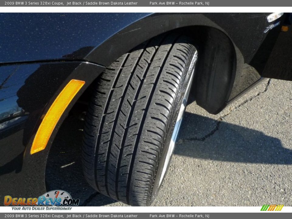 2009 BMW 3 Series 328xi Coupe Jet Black / Saddle Brown Dakota Leather Photo #20
