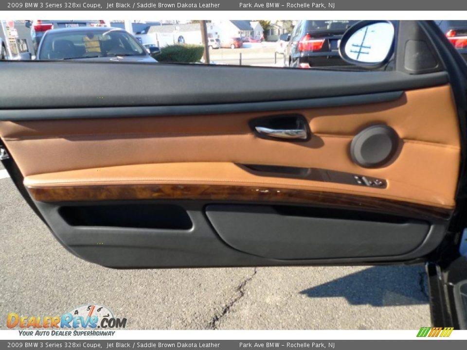 2009 BMW 3 Series 328xi Coupe Jet Black / Saddle Brown Dakota Leather Photo #23