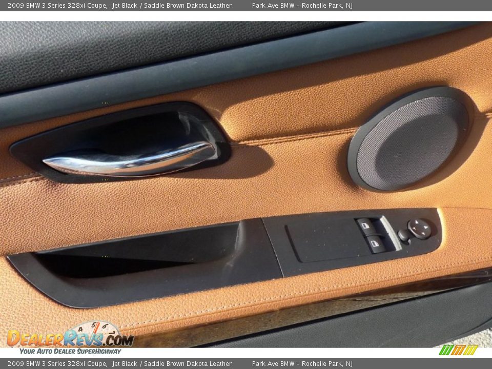 2009 BMW 3 Series 328xi Coupe Jet Black / Saddle Brown Dakota Leather Photo #24