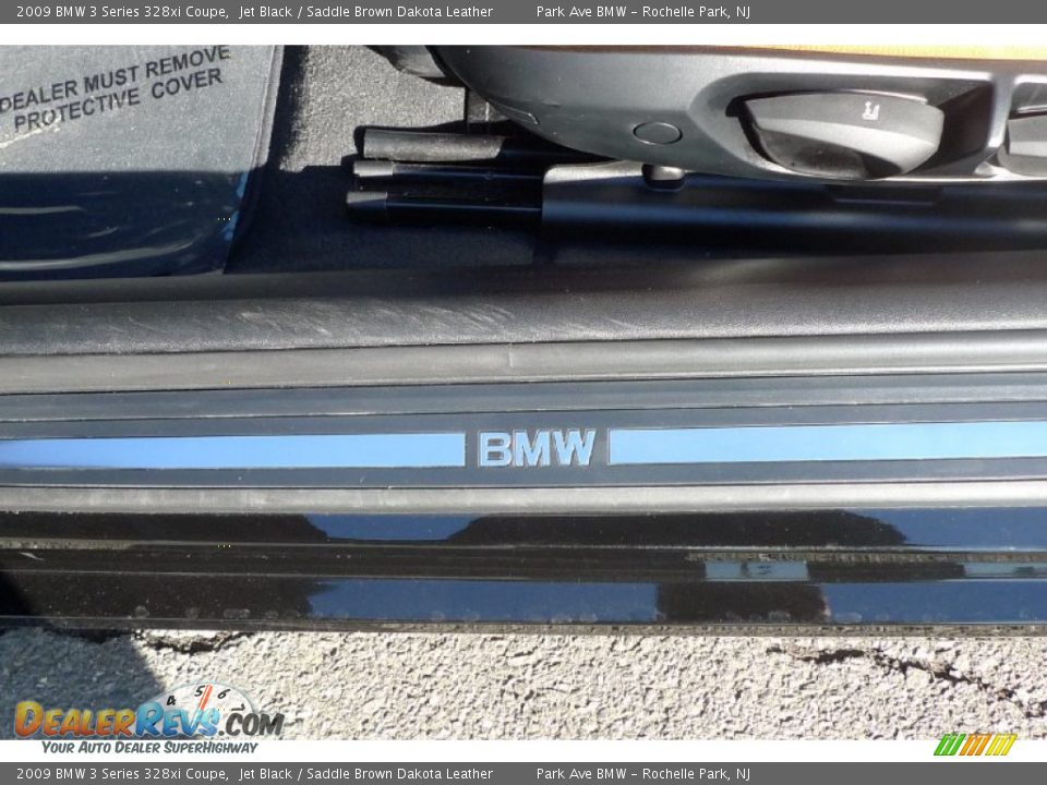 2009 BMW 3 Series 328xi Coupe Jet Black / Saddle Brown Dakota Leather Photo #27