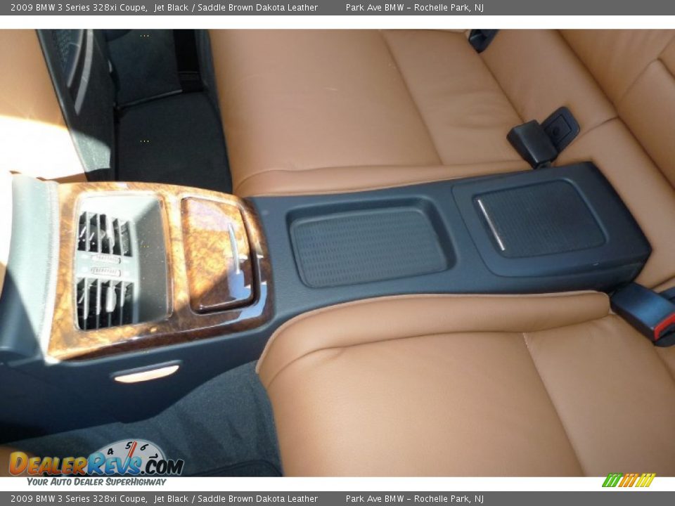2009 BMW 3 Series 328xi Coupe Jet Black / Saddle Brown Dakota Leather Photo #29
