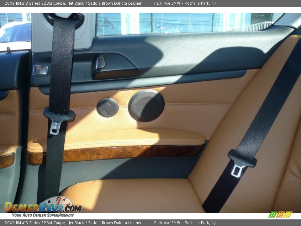2009 BMW 3 Series 328xi Coupe Jet Black / Saddle Brown Dakota Leather Photo #30