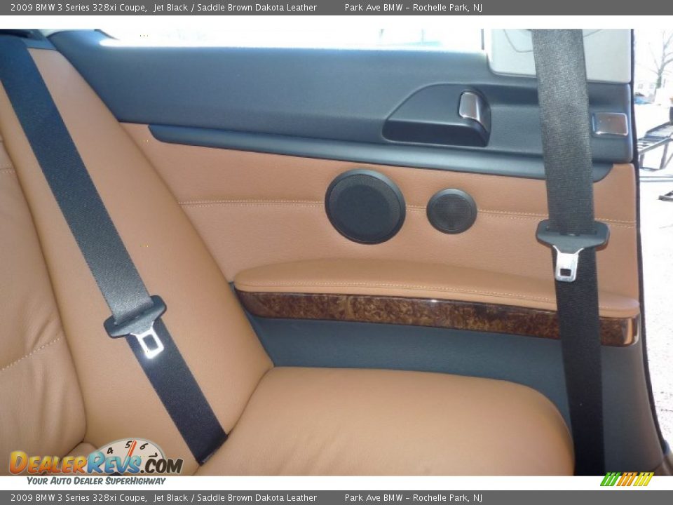 2009 BMW 3 Series 328xi Coupe Jet Black / Saddle Brown Dakota Leather Photo #31