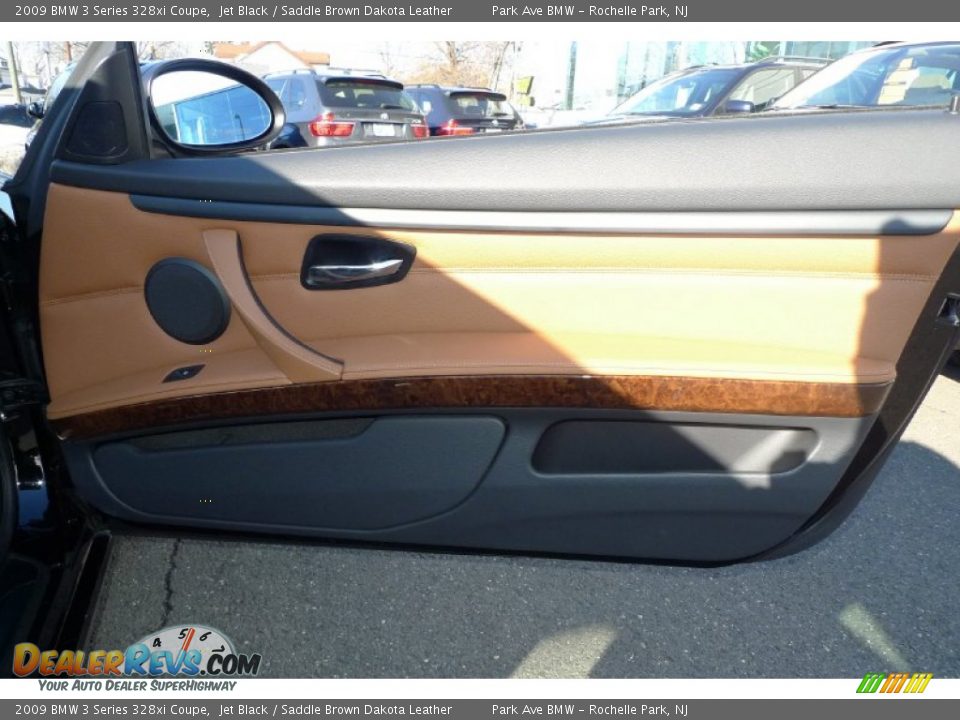 2009 BMW 3 Series 328xi Coupe Jet Black / Saddle Brown Dakota Leather Photo #35