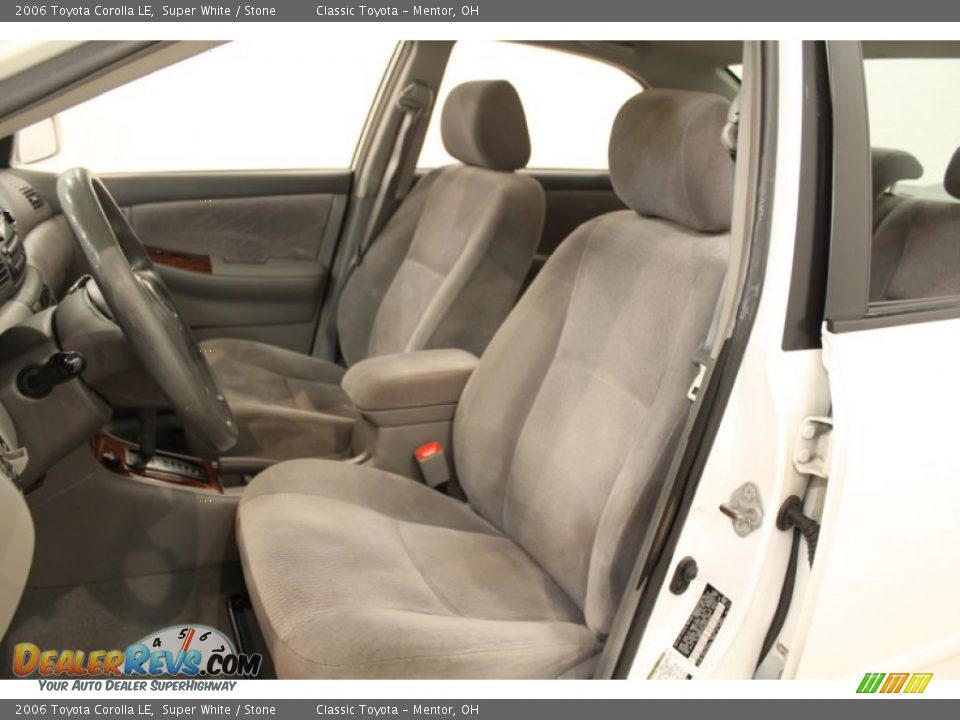 2006 Toyota Corolla LE Super White / Stone Photo #6