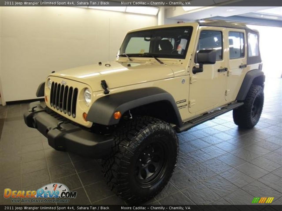 2011 jeep wrangler sahara tan