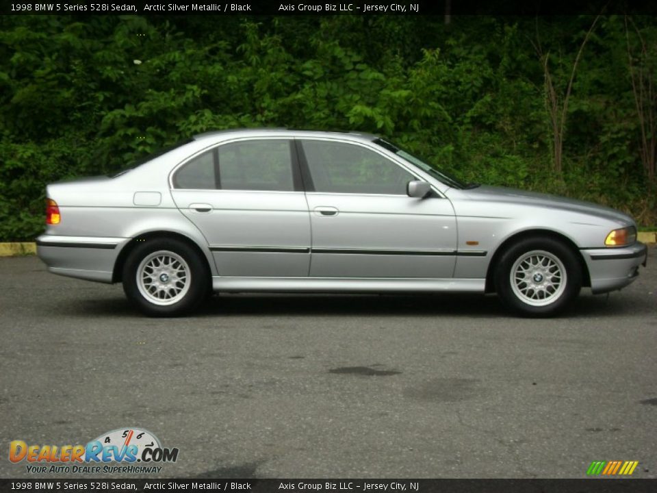 Arctic Silver Metallic 1998 BMW 5 Series 528i Sedan Photo #5