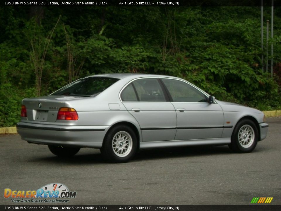 Arctic Silver Metallic 1998 BMW 5 Series 528i Sedan Photo #6