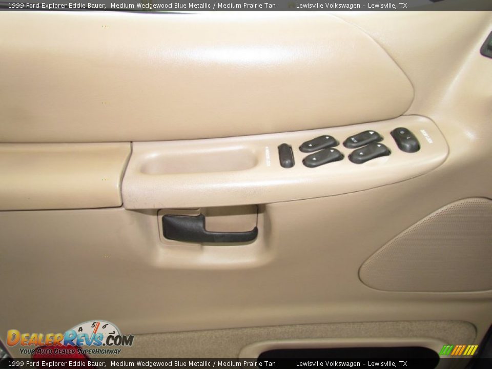 1999 Ford Explorer Eddie Bauer Medium Wedgewood Blue Metallic / Medium Prairie Tan Photo #13