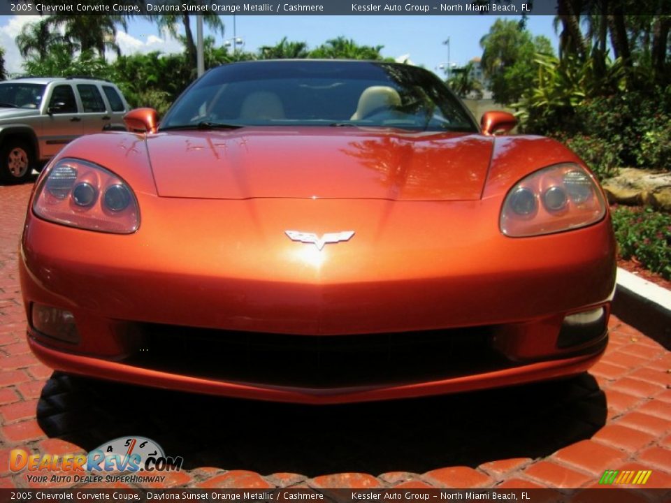 Daytona Sunset Orange Metallic 2005 Chevrolet Corvette Coupe Photo #7