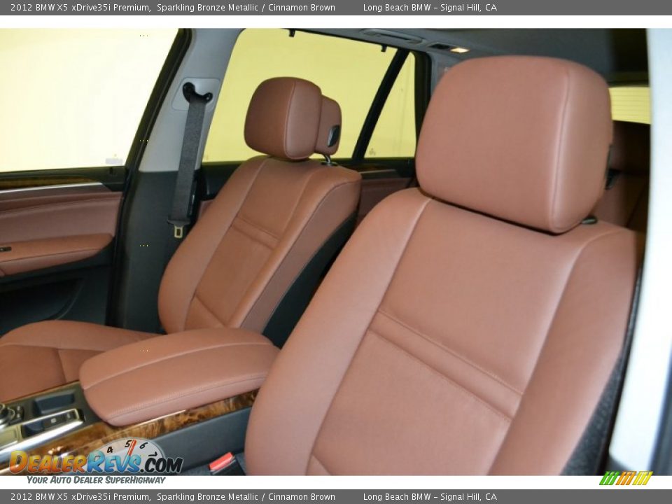 Cinnamon Brown Interior - 2012 BMW X5 xDrive35i Premium Photo #11