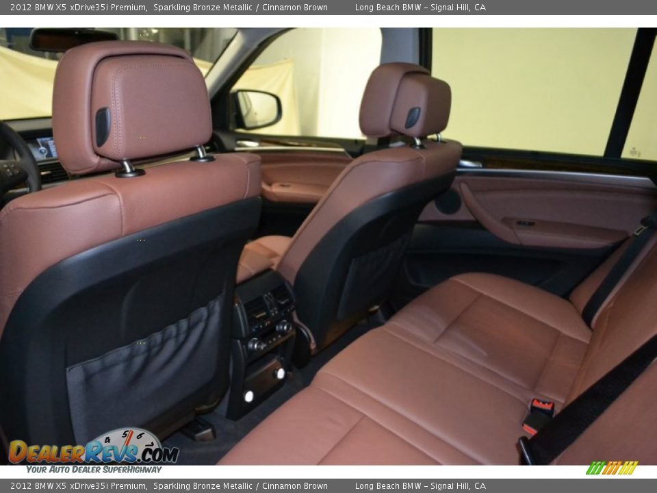 Cinnamon Brown Interior 2012 Bmw X5 Xdrive35i Premium