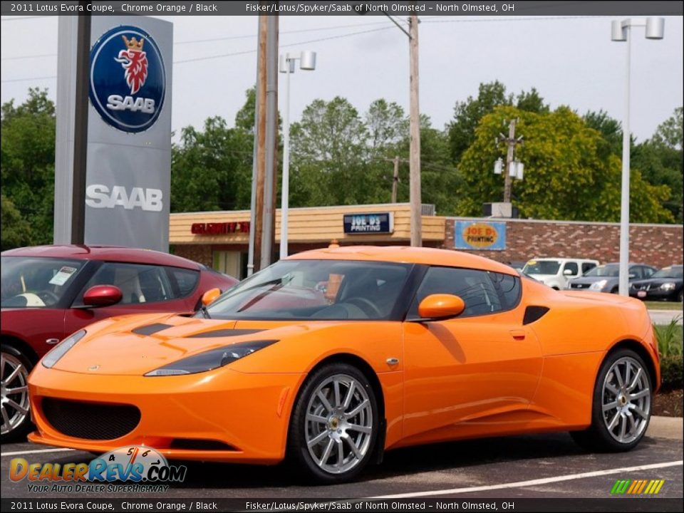 Front 3/4 View of 2011 Lotus Evora Coupe Photo #1