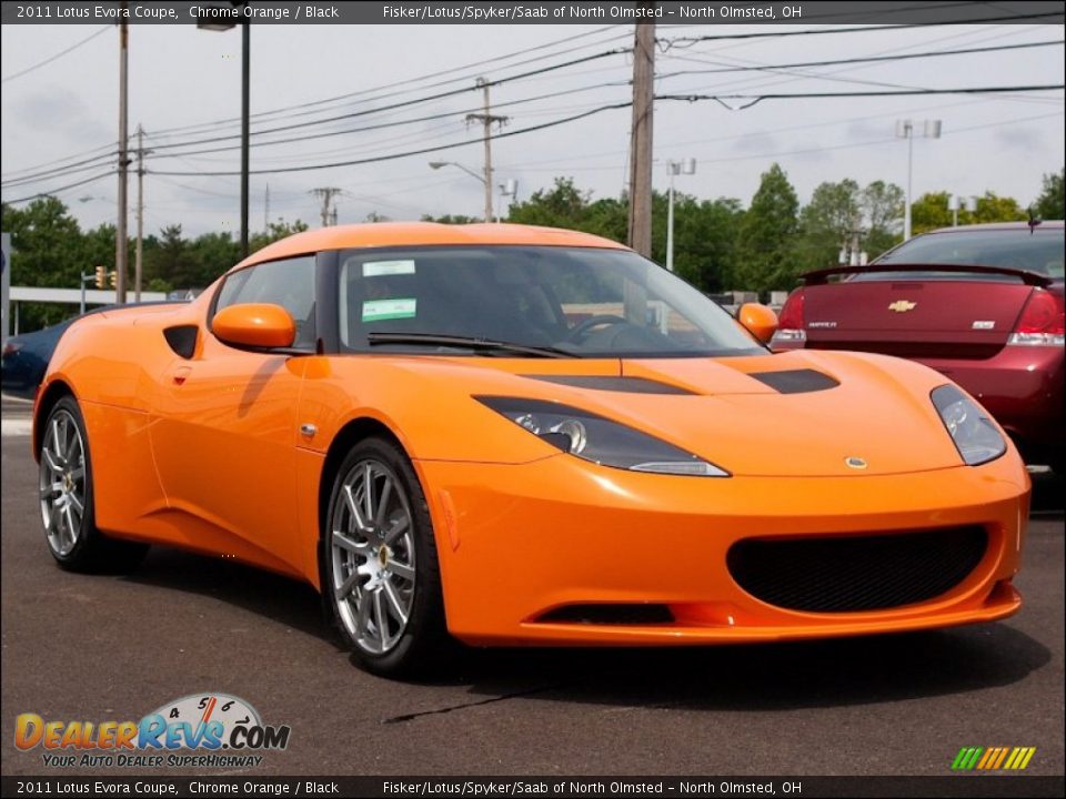 Front 3/4 View of 2011 Lotus Evora Coupe Photo #2