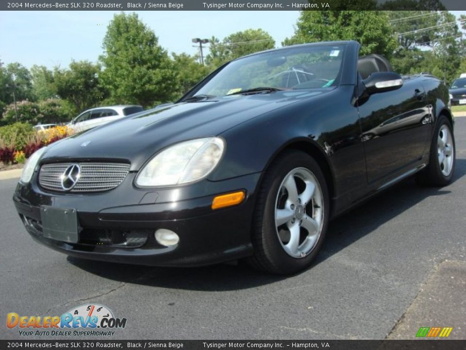 Front 3/4 View of 2004 Mercedes-Benz SLK 320 Roadster Photo #1