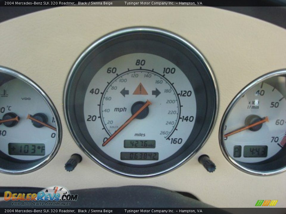 2004 Mercedes-Benz SLK 320 Roadster Gauges Photo #17