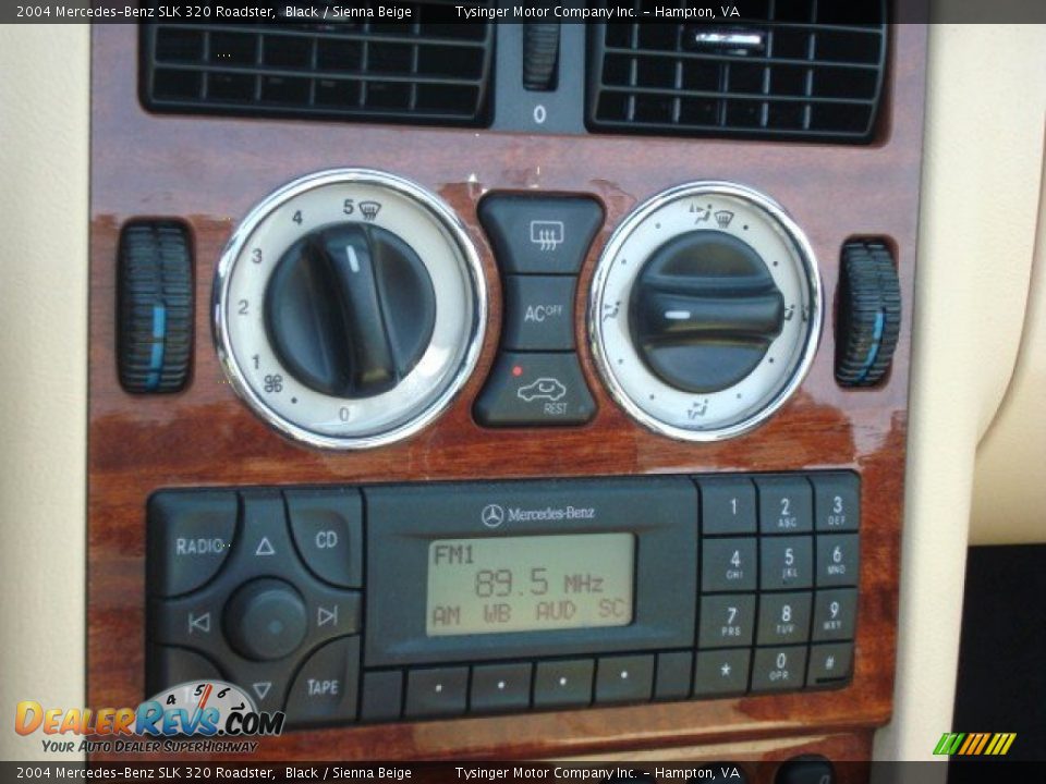 Controls of 2004 Mercedes-Benz SLK 320 Roadster Photo #18