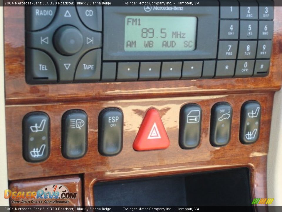 Controls of 2004 Mercedes-Benz SLK 320 Roadster Photo #19