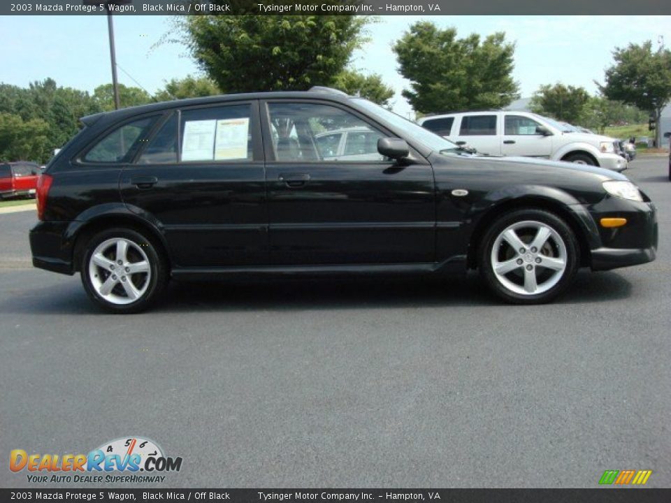 Black Mica 2003 Mazda Protege 5 Wagon Photo #6