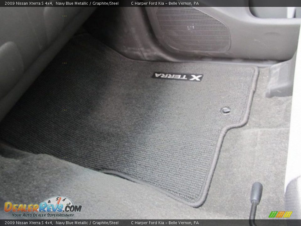 2009 Nissan Xterra S 4x4 Navy Blue Metallic / Graphite/Steel Photo #19