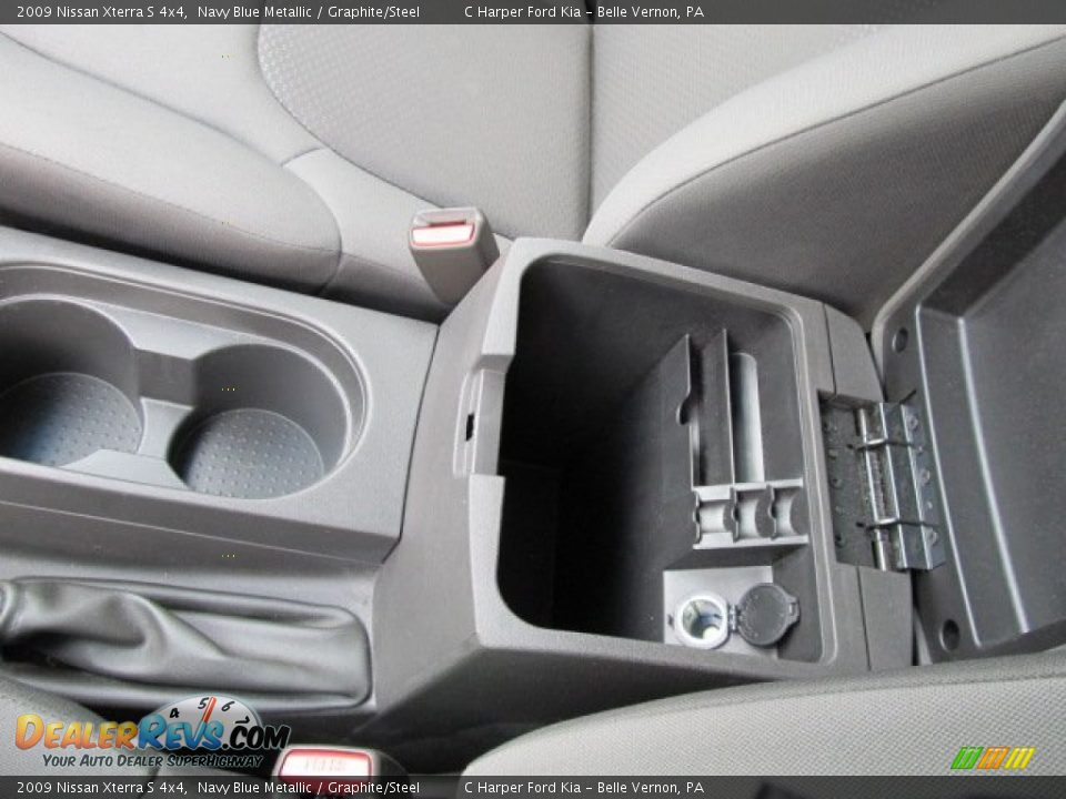 2009 Nissan Xterra S 4x4 Navy Blue Metallic / Graphite/Steel Photo #20