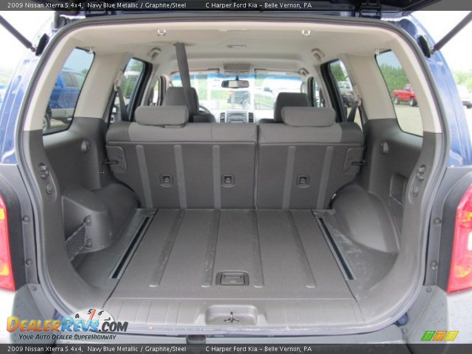 2009 Nissan Xterra S 4x4 Navy Blue Metallic / Graphite/Steel Photo #22