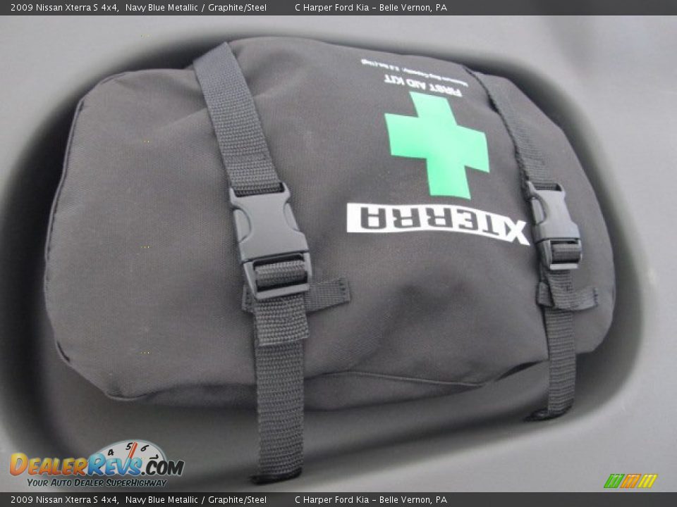 2009 Nissan Xterra S 4x4 Navy Blue Metallic / Graphite/Steel Photo #23