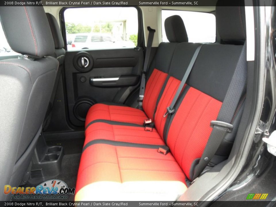 Dark Slate Gray/Red Interior - 2008 Dodge Nitro R/T Photo #7
