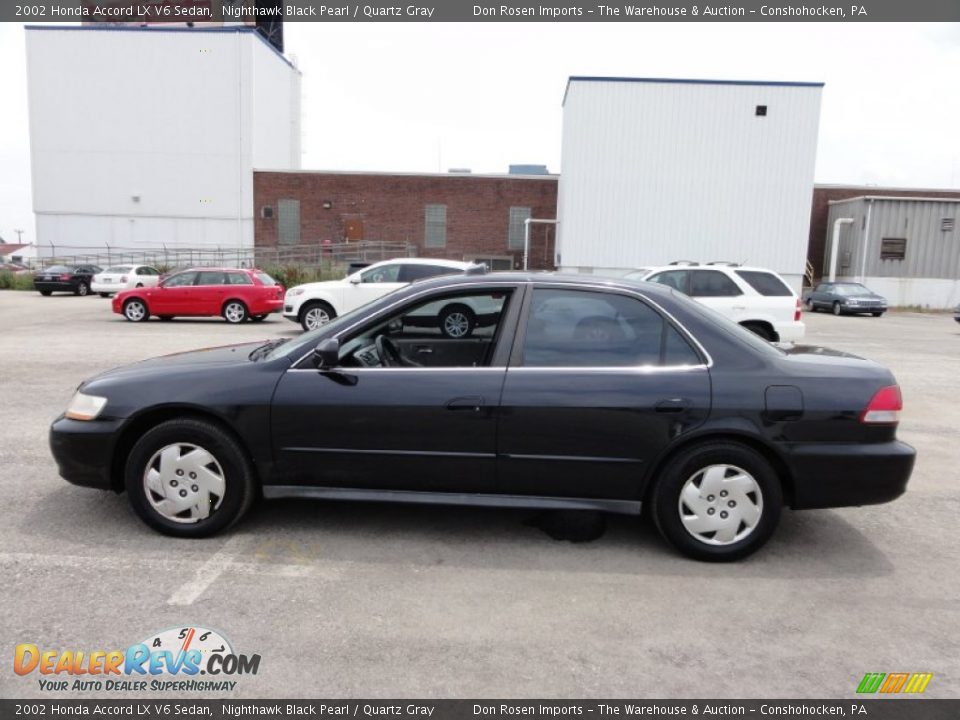 2002 Honda accord lx black #4