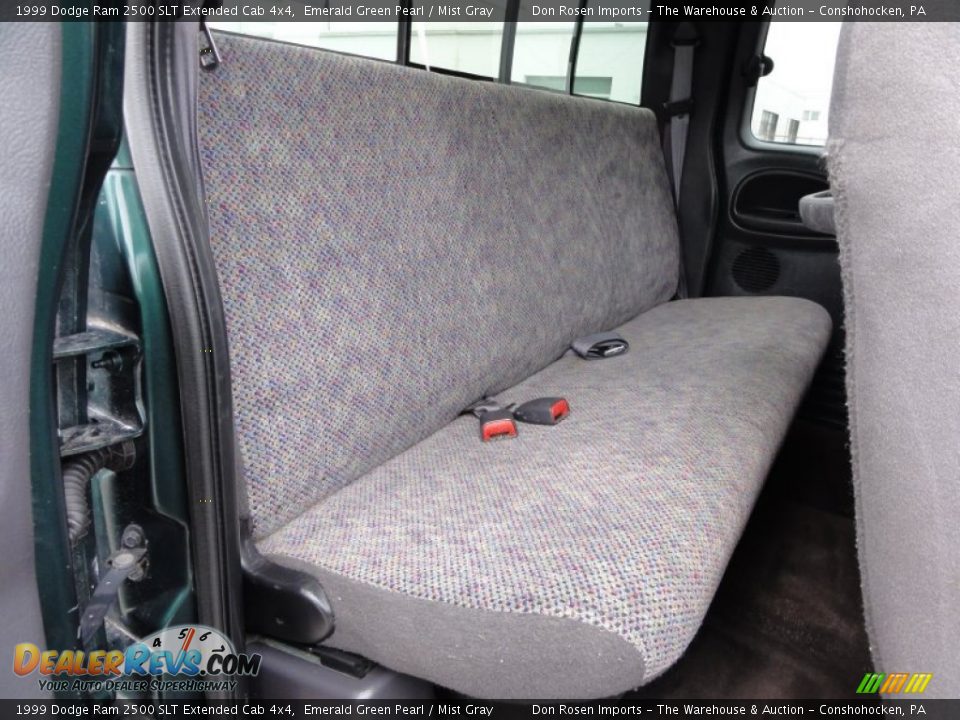 Mist Gray Interior - 1999 Dodge Ram 2500 SLT Extended Cab 4x4 Photo #23