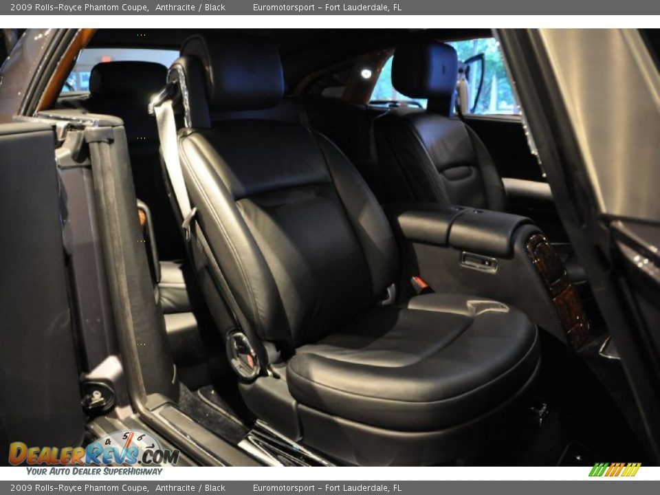Black Interior - 2009 Rolls-Royce Phantom Coupe Photo #9