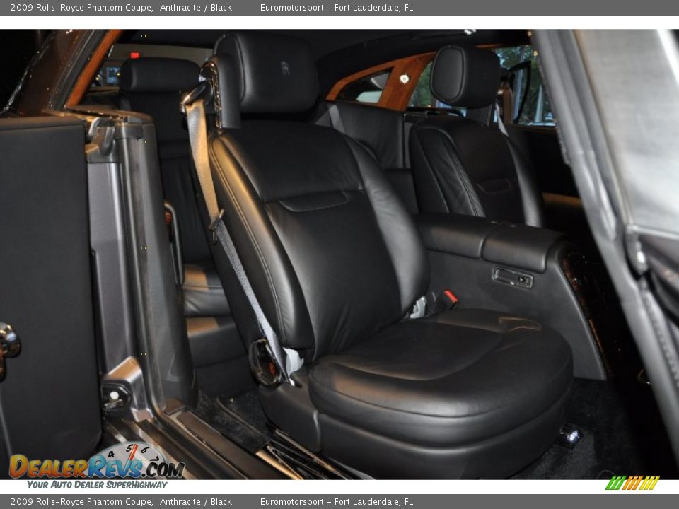 Black Interior - 2009 Rolls-Royce Phantom Coupe Photo #10