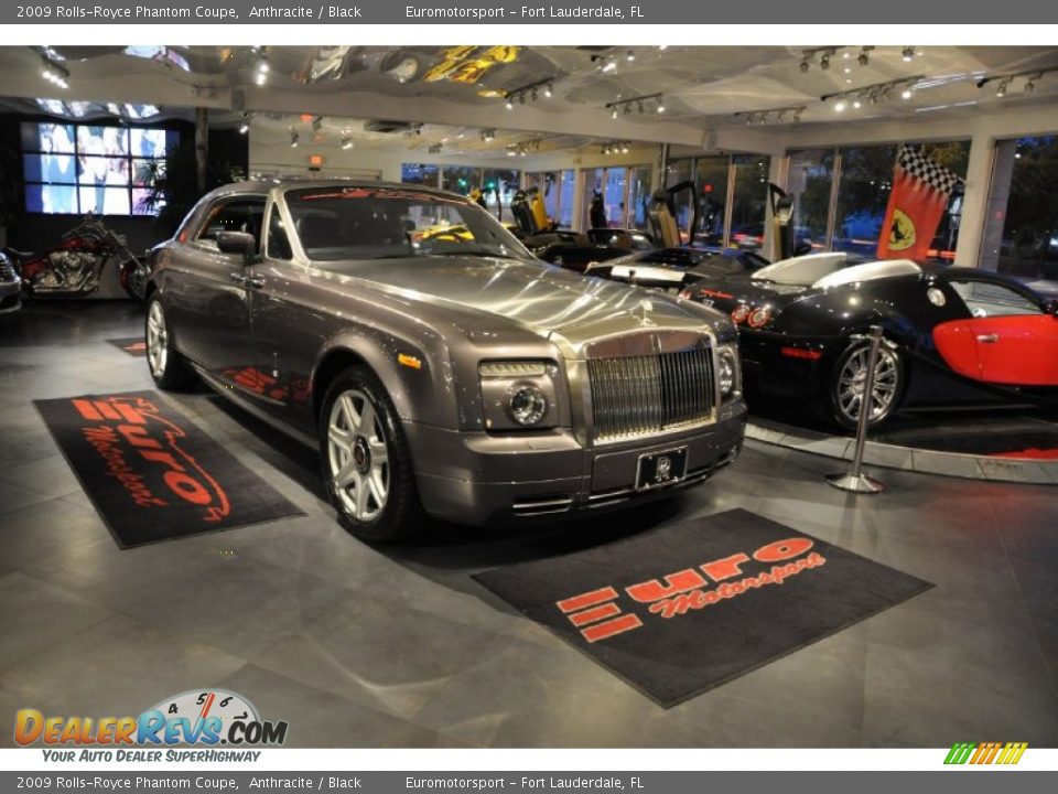 2009 Rolls-Royce Phantom Coupe Anthracite / Black Photo #19