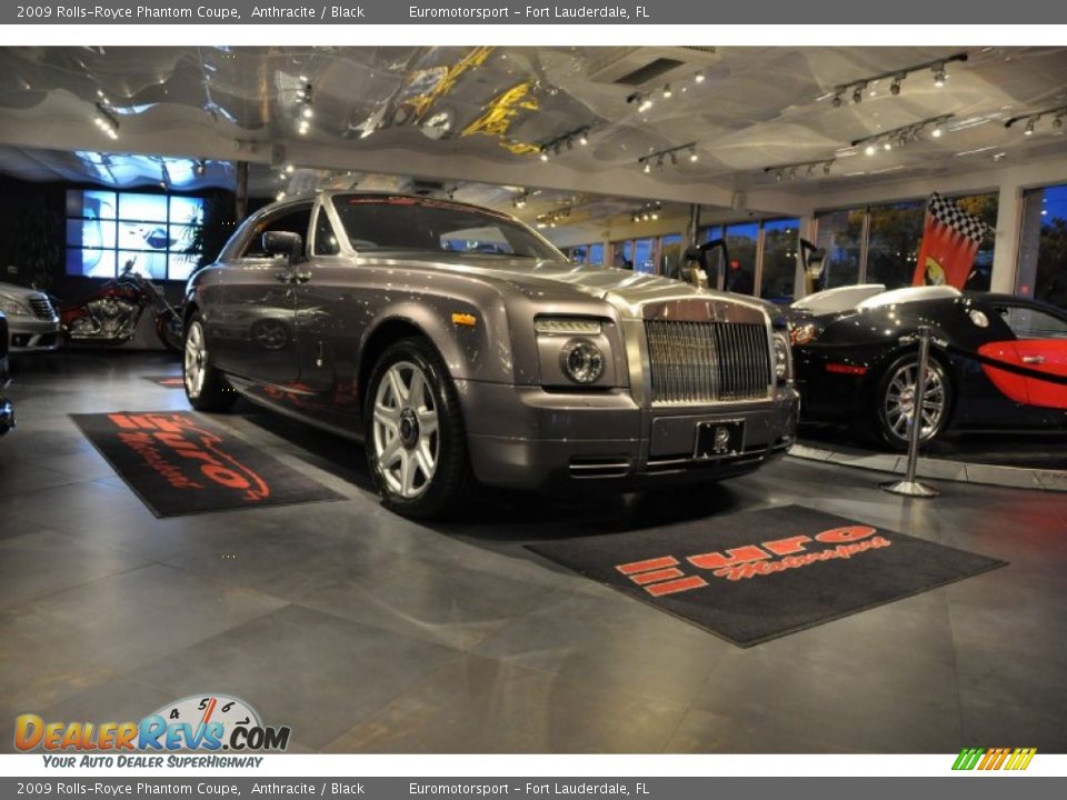2009 Rolls-Royce Phantom Coupe Anthracite / Black Photo #22